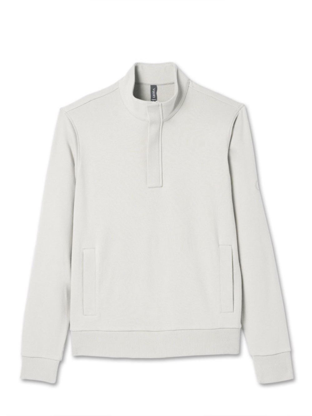 Vuori Cypress 1/4 Zip Pullover Salt XL